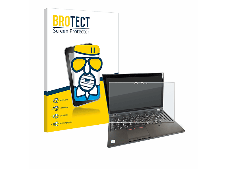 BROTECT Airglass matte Schutzfolie(für Lenovo ThinkPad P52 Touch Mobile Workstation)