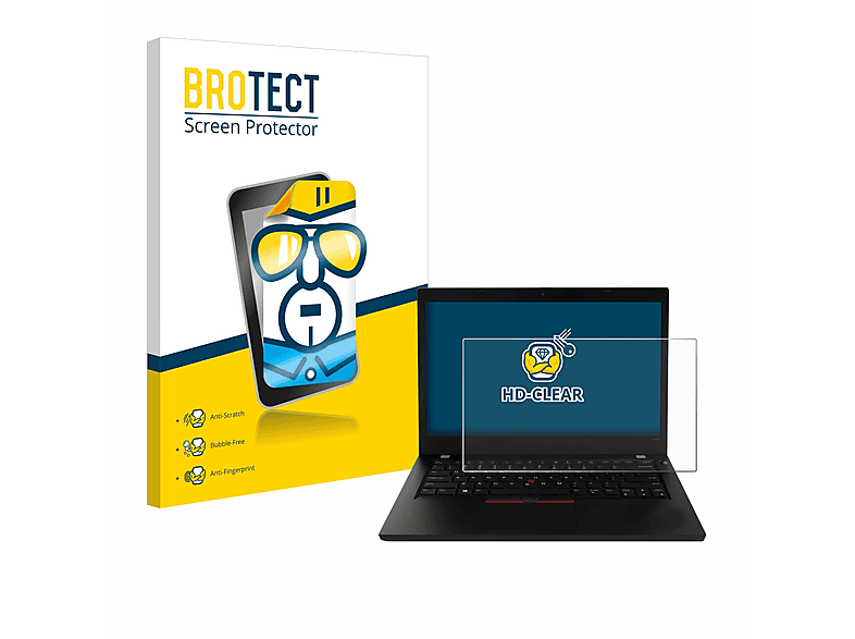 BROTECT klare Schutzfolie(für Lenovo ThinkPad	 L490)