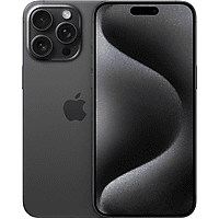 MediaMarkt APPLE iPhone 15 Pro Max - 512 GB Titanium, Zwart aanbieding