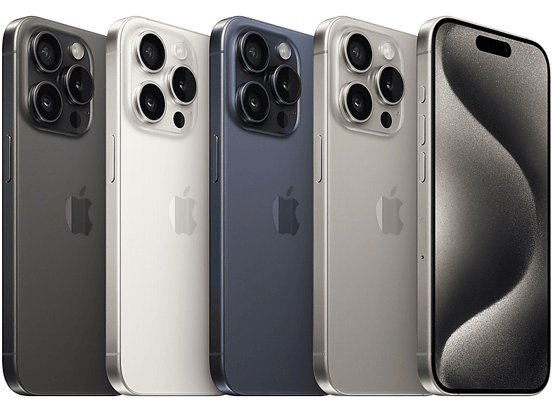 APPLE iPhone 15 Pro | 128 GB Titanium, Blauw 5G | MediaMarkt