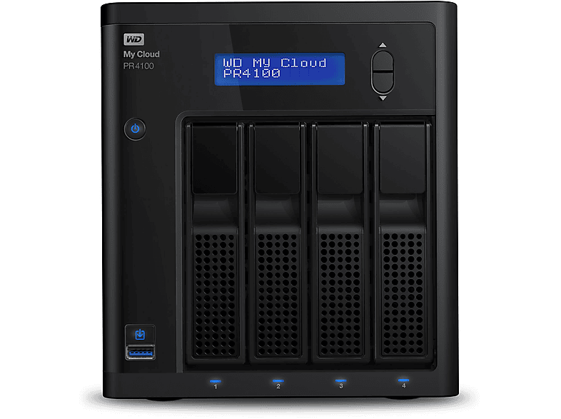 24TB WDBNFA0240KBK-EESN extern WD EMEA 24 TB PR4100 MY 3,5 Zoll CLOUD