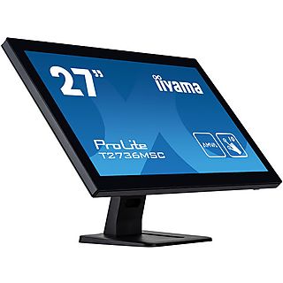 Monitor - IIYAMA T2736MSC-B1, 27 ", Full-HD, 4 ms, 60 Hz, Negro