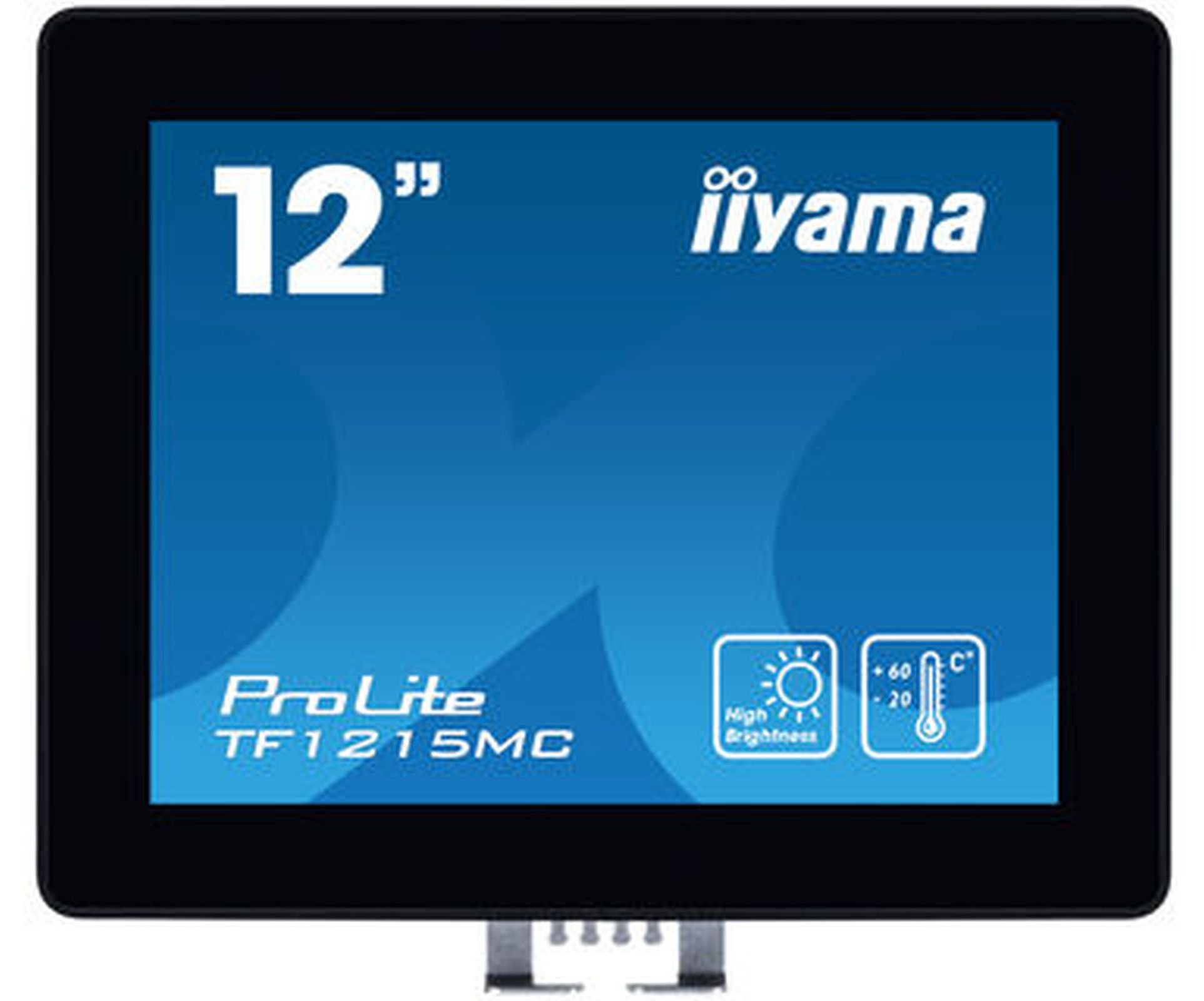 IIYAMA TF1215MC-B1 12,1 Zoll nativ) HD Reaktionszeit , , Hz 60 Monitor 60Hz (25 ms