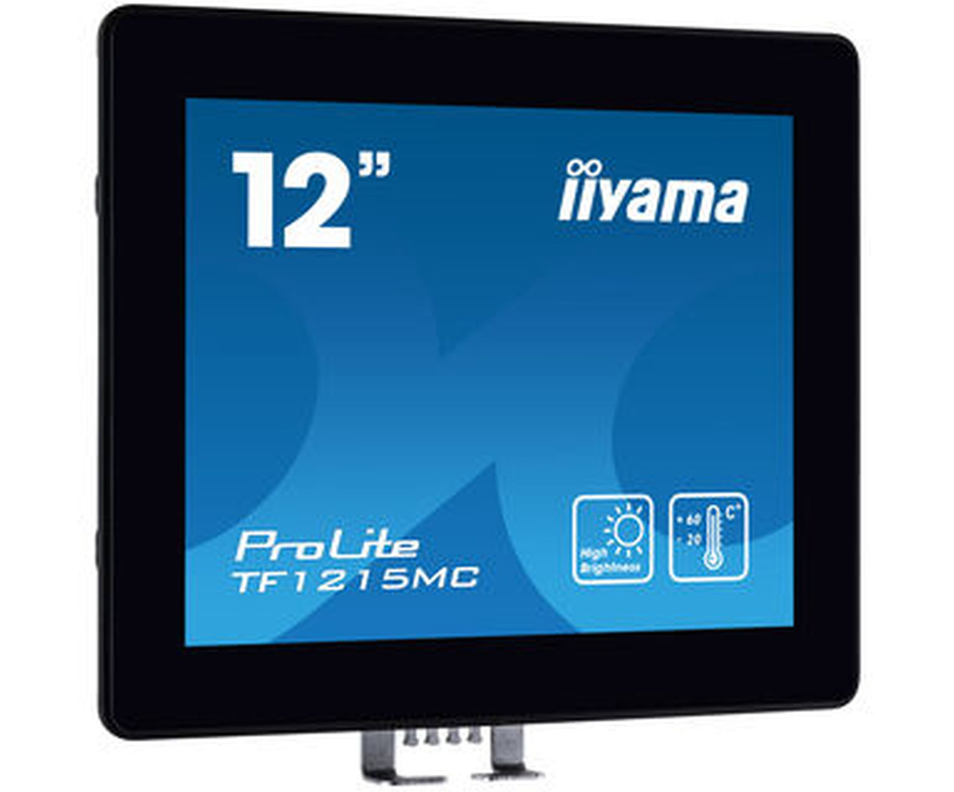 IIYAMA TF1215MC-B1 12,1 Zoll nativ) HD Reaktionszeit , , Hz 60 Monitor 60Hz (25 ms
