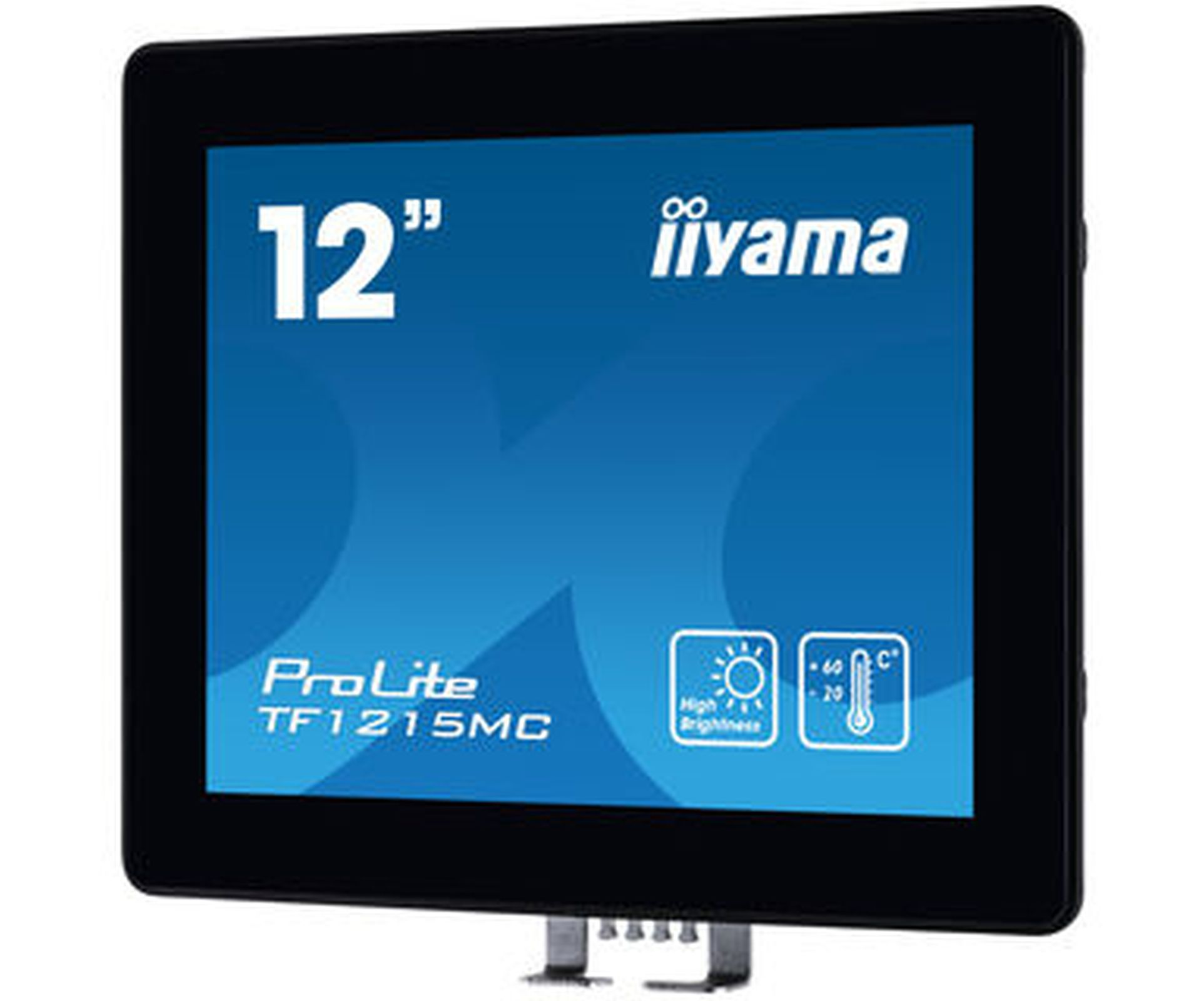 IIYAMA TF1215MC-B1 12,1 Zoll nativ) HD Reaktionszeit , , Hz 60 Monitor 60Hz (25 ms