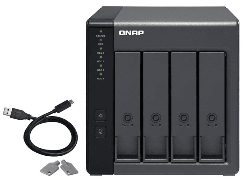 Servidor NAS  - TR-004 4 Bahías QNAP SYSTEMS