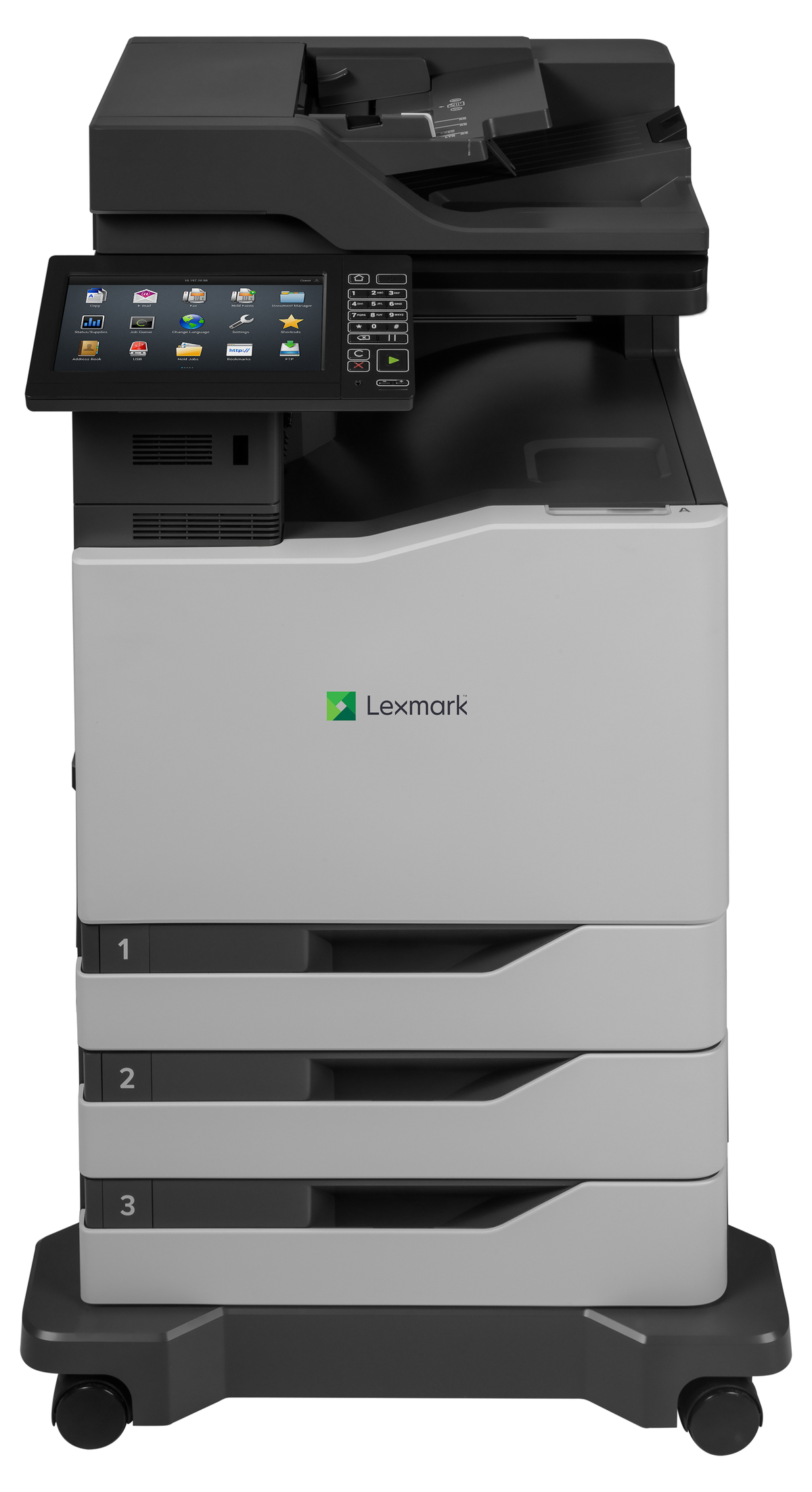LEXMARK CX825dte Laser Multifunktionsdrucker WLAN