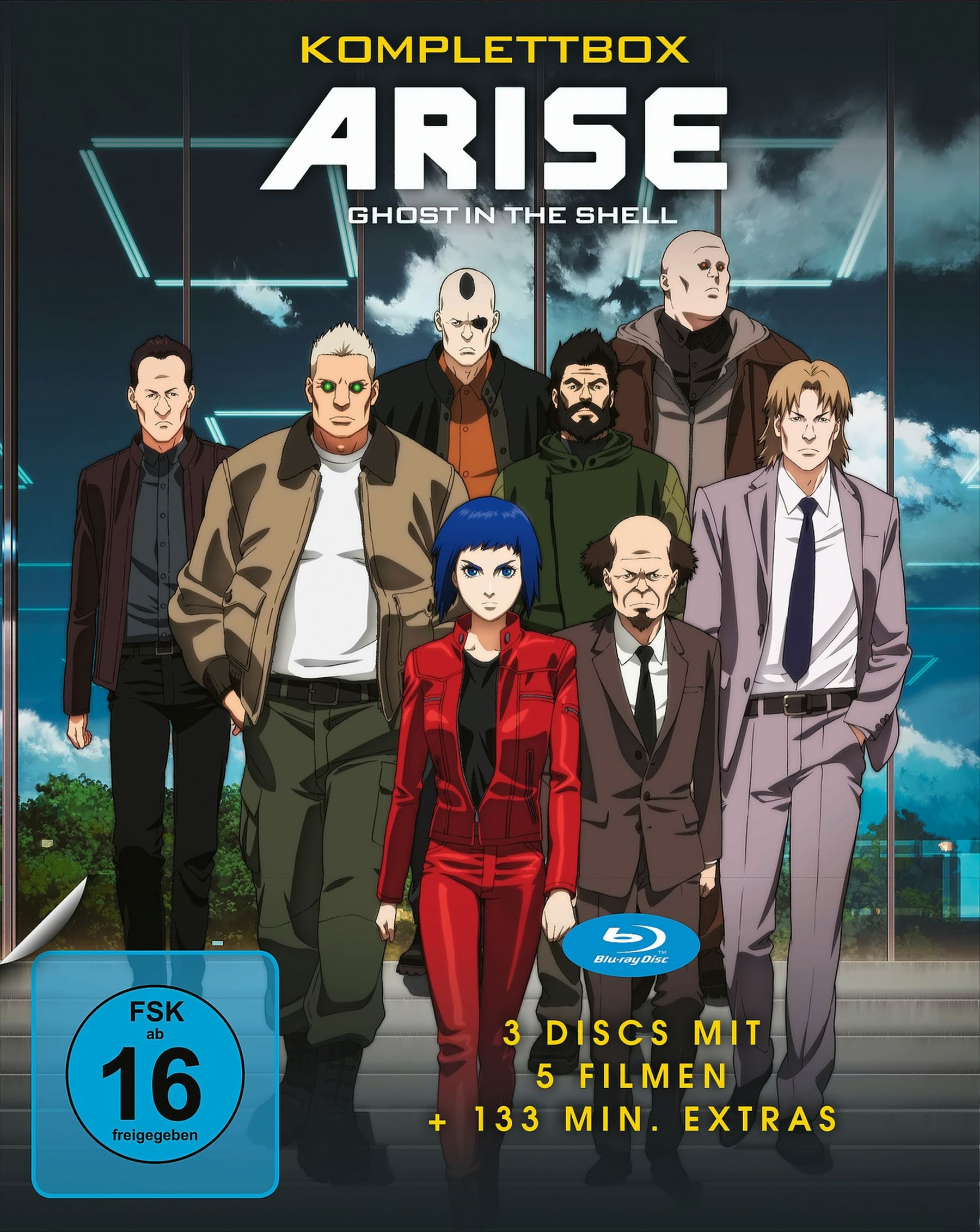(3 Komplettbox Shell Discs) - Blu-ray Ghost the in Arise: