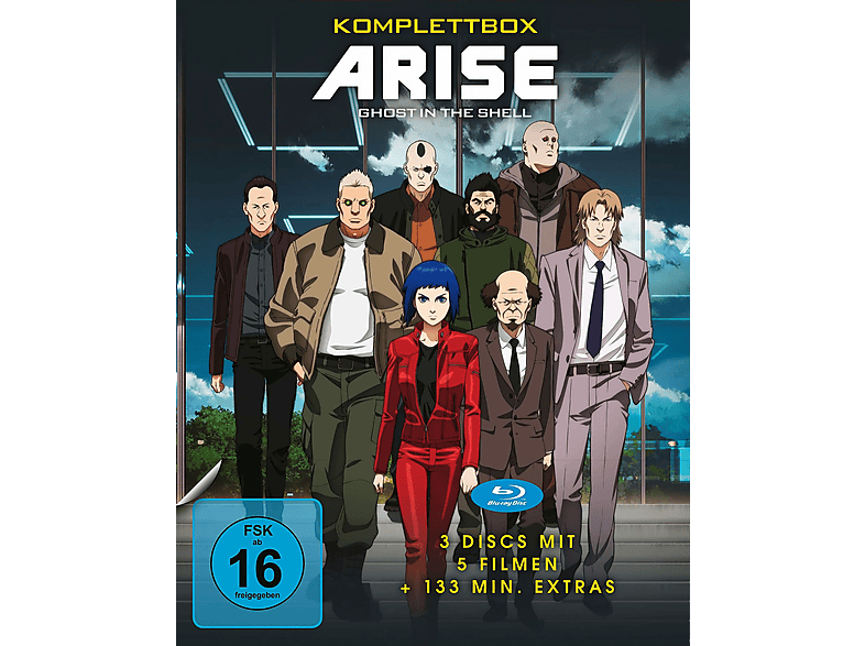 Arise: Ghost (3 - Komplettbox Blu-ray Discs) Shell in the