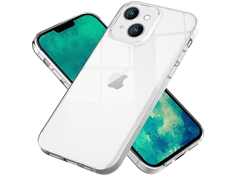 COVERKINGZ Handyhülle Case Ultra Plus, Apple, iPhone Transparent dünn, Backcover, 15