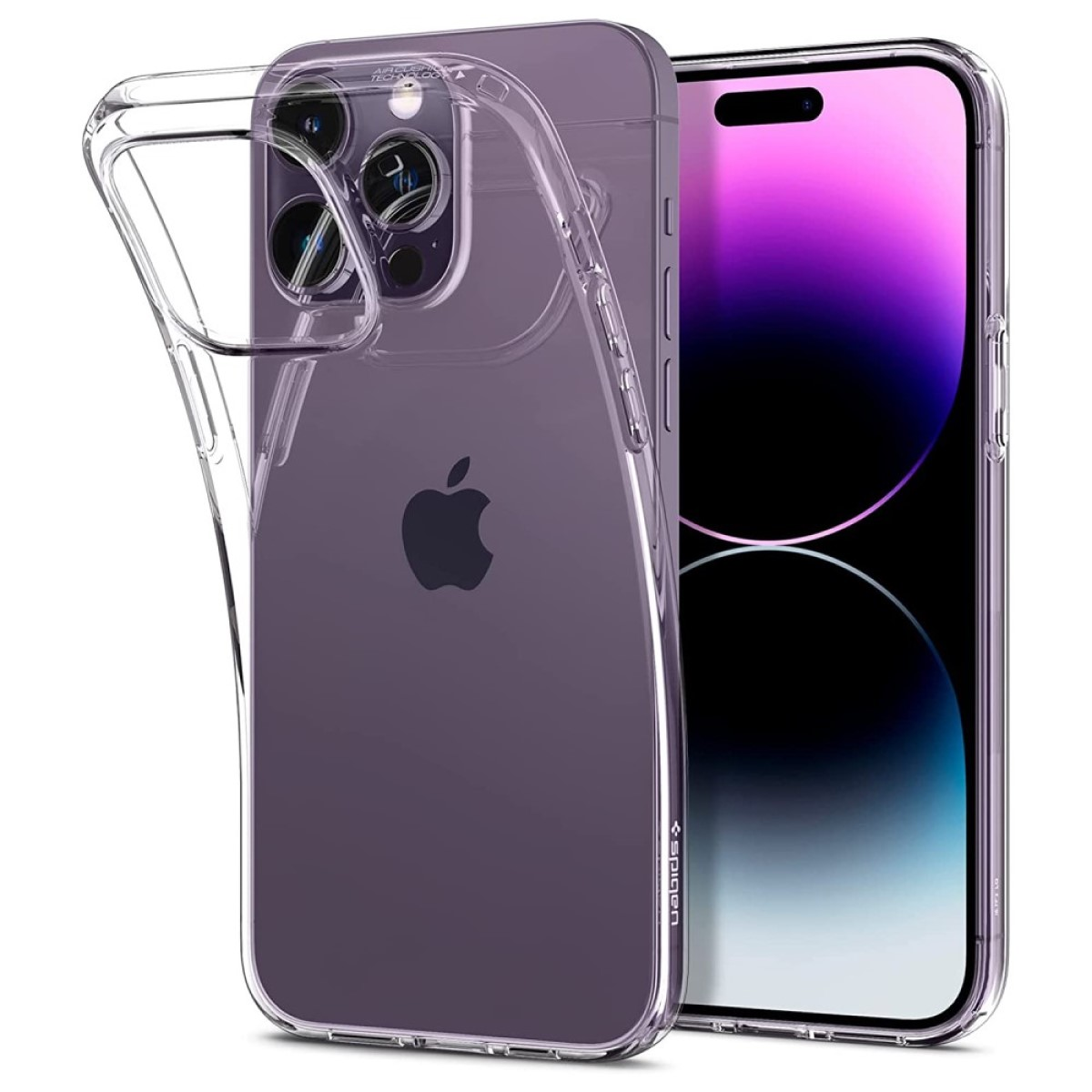 15 COVERKINGZ Handyhülle Ultra Apple, Pro Case Max, Transparent Backcover, dünn, iPhone