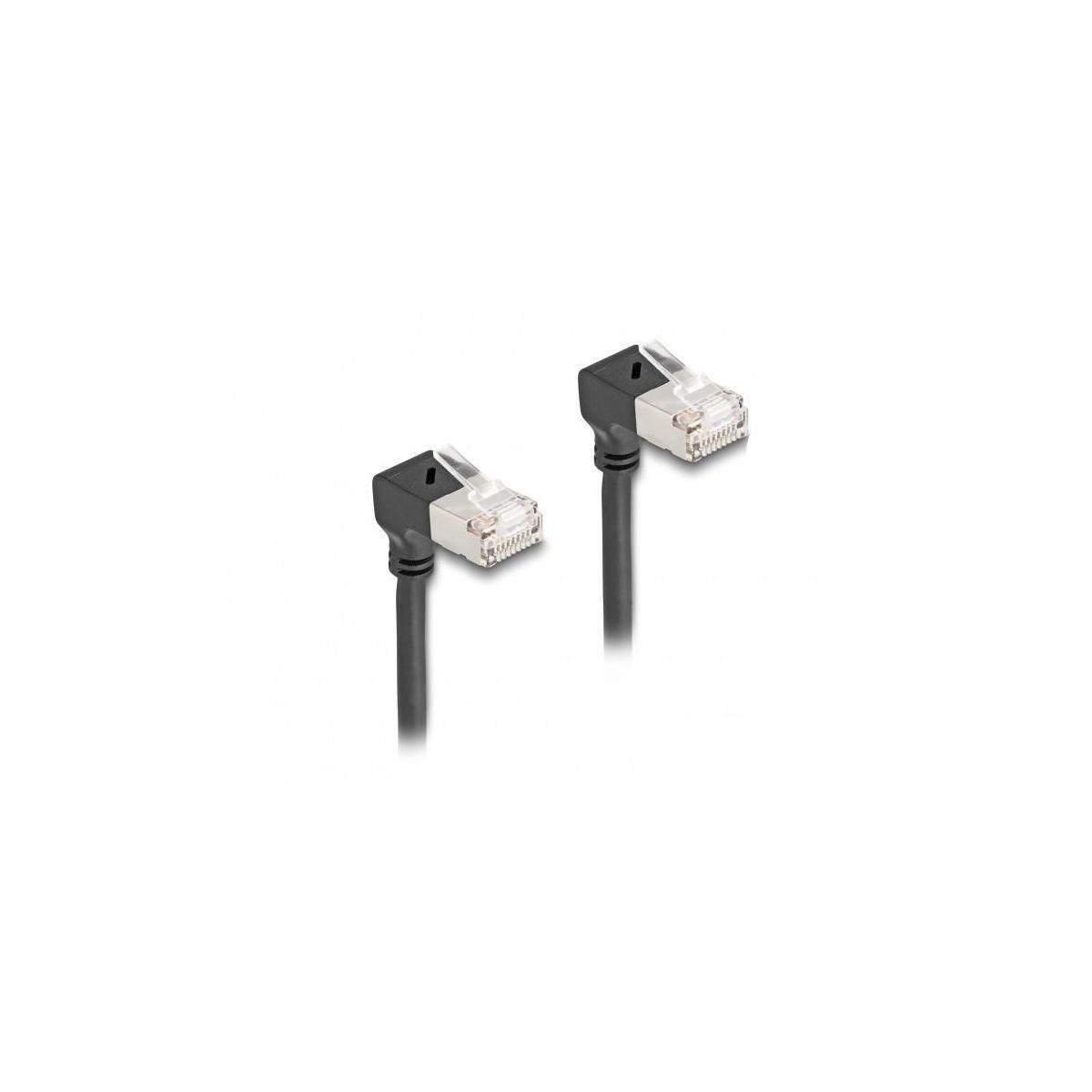 DELOCK 80298 Patchcable Schwarz Cat.6a