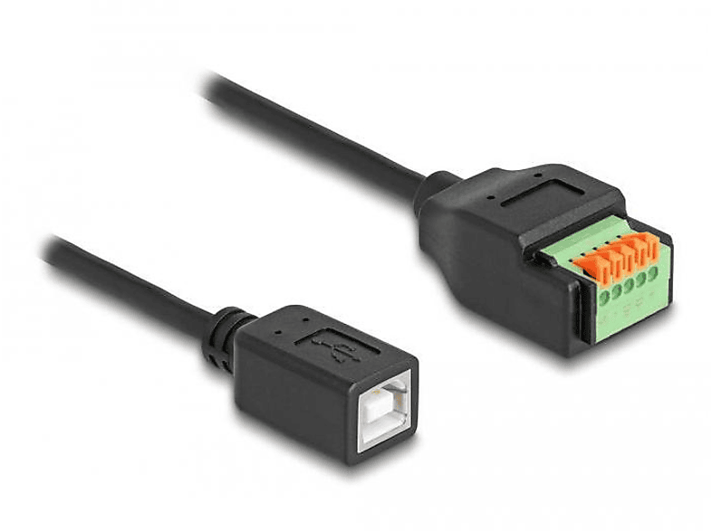 DELOCK 66250 USB Kabel, Schwarz