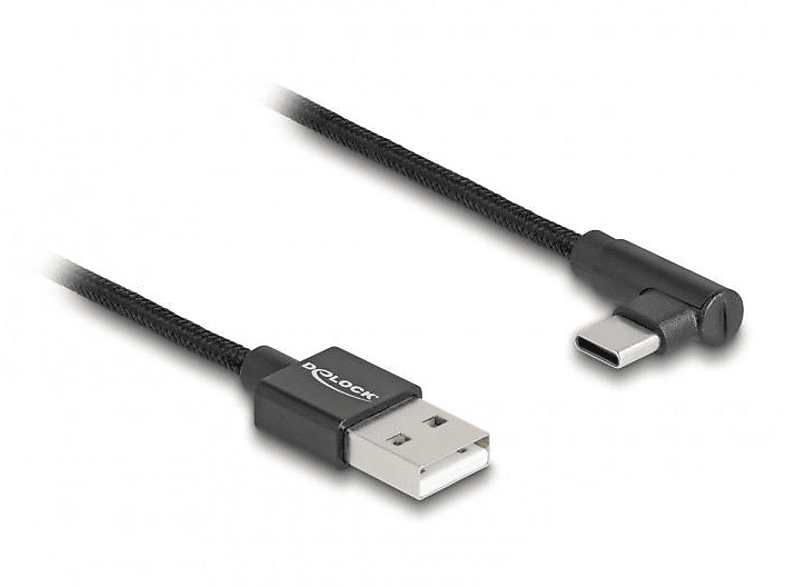Kabel, Schwarz DELOCK USB 80029