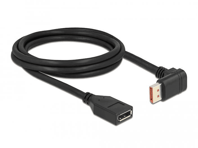 DELOCK 87091 Display Schwarz Port - Kabel