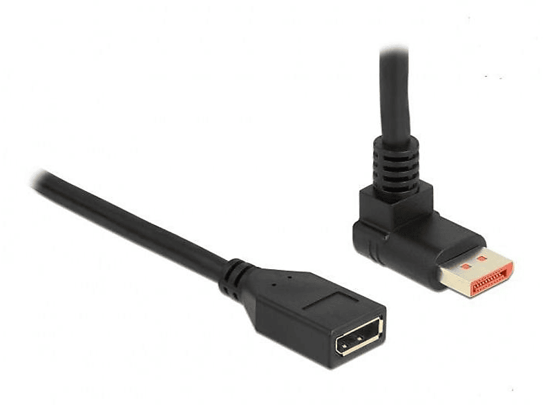 Kabel, DELOCK Port Schwarz - Display 87081