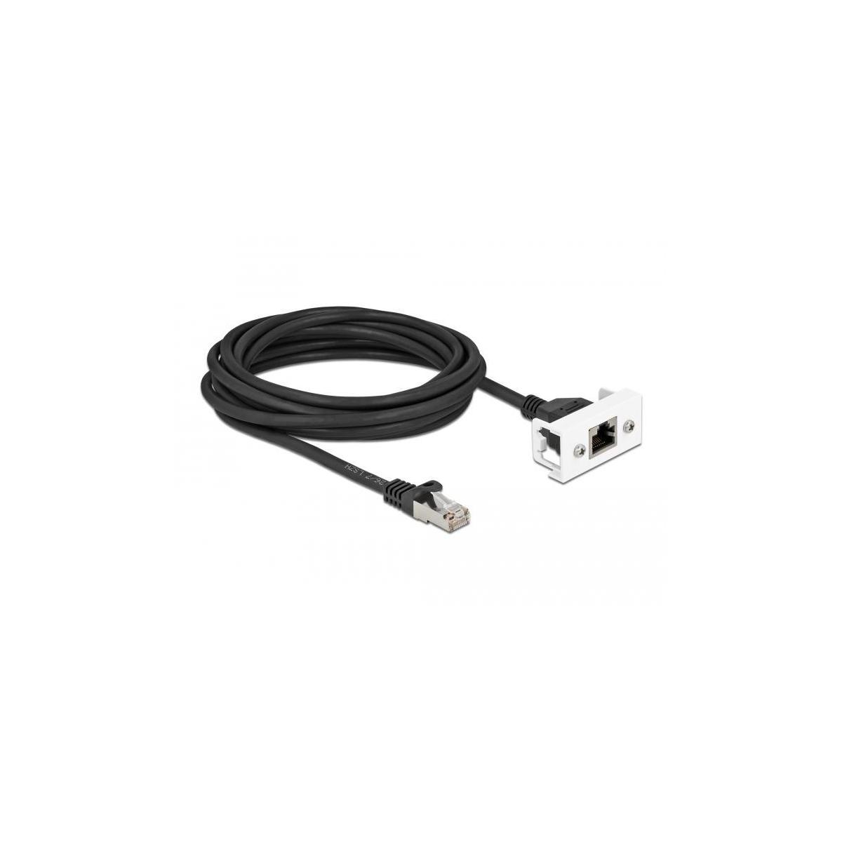 RJ45, Schwarz 87123 DELOCK