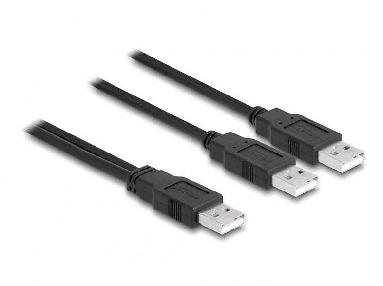 80000 DELOCK USB Kabel, Schwarz