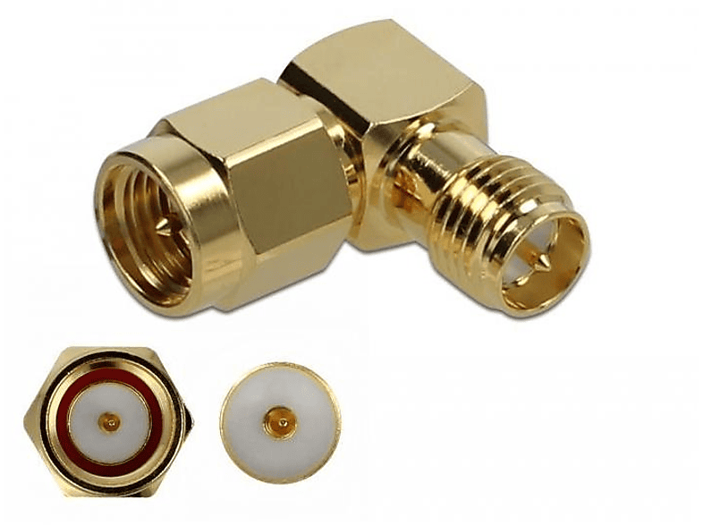 DELOCK Adapter, Gold 89955