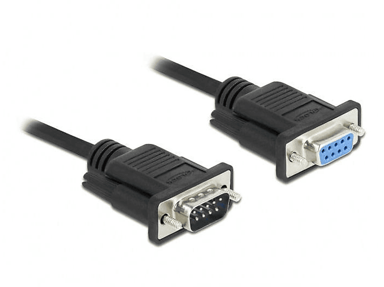 Kabel Serielles (RS232), DELOCK 86584 Schwarz