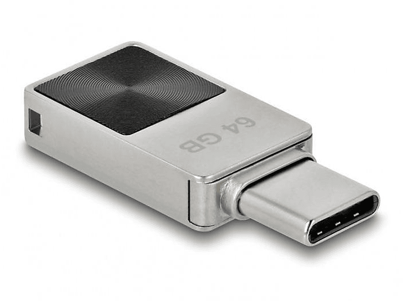 DELOCK 54084 USB Stick (Silber, 64 GB)