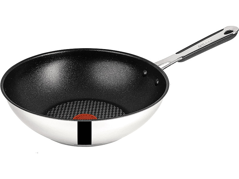 Tefal Jamie Oliver Edelstahl-Pfanne, 24 Cm, Mit Thermo-Spot & Prometal Pro Beschichtung – Für Alle Herde