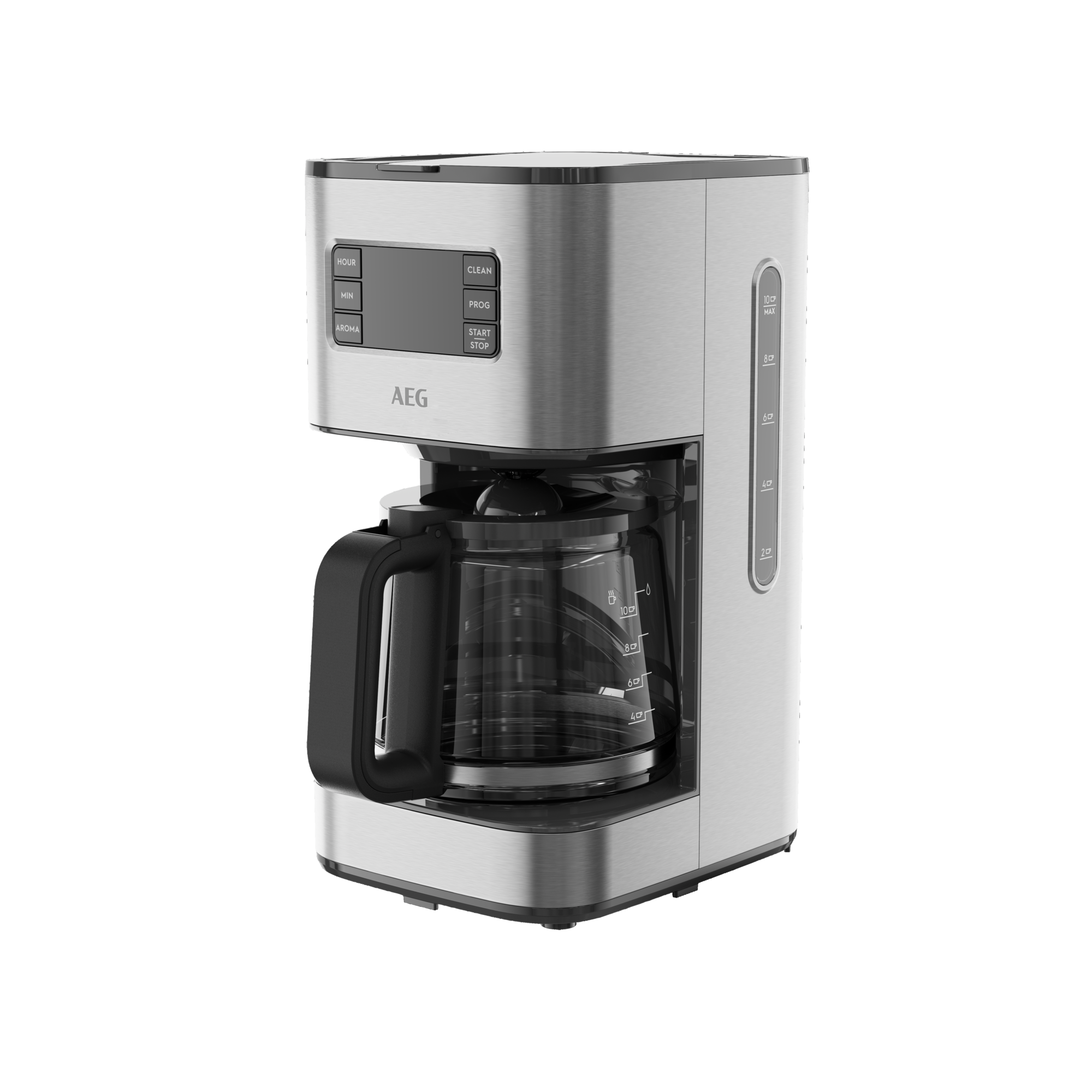 AEG Deli Espresso-/Kaffeemaschine Edelstahl CM5-1-6ST 5