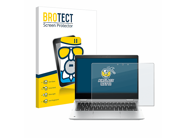 BROTECT Airglass matte Schutzfolie(für HP ProBook x360 435 G10)