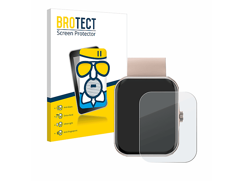 BROTECT Airglass matte Schutzfolie(für Mutoy Smartwatch 1.83\