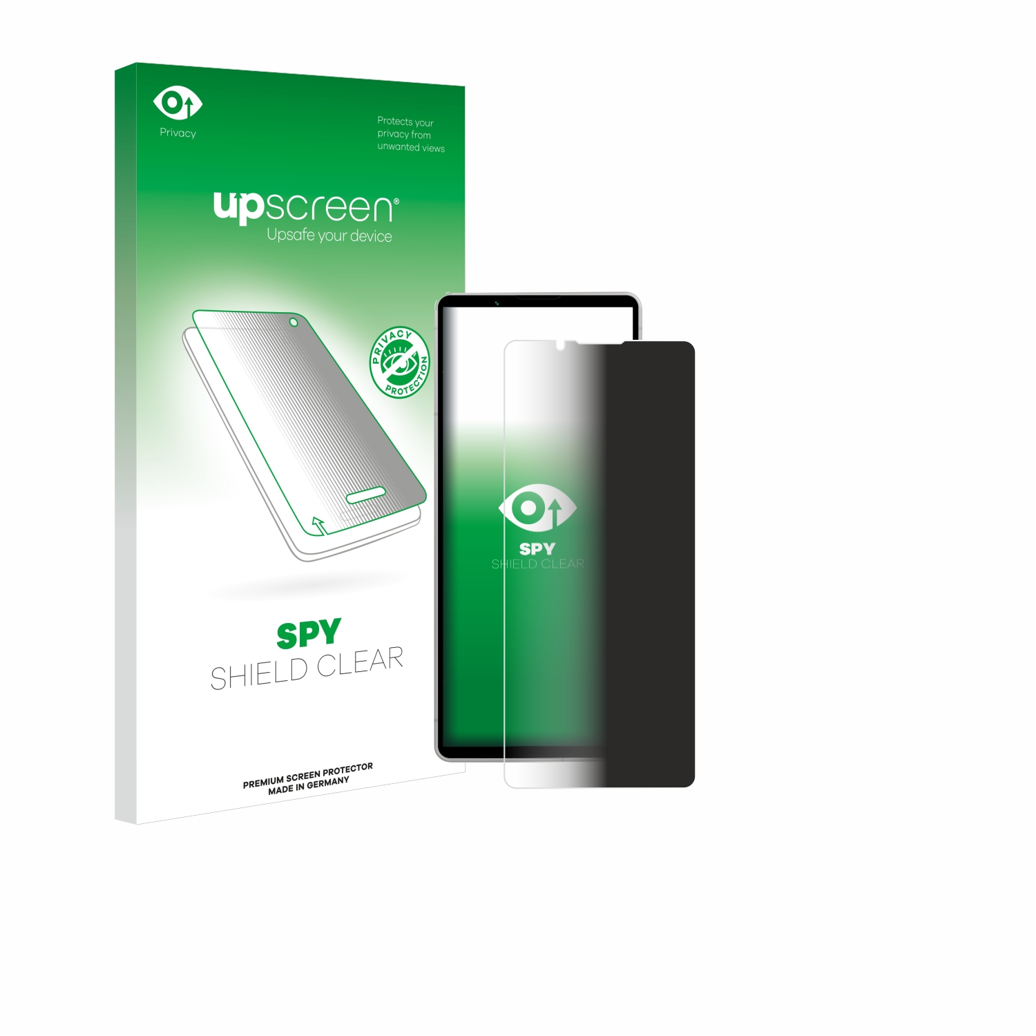 UPSCREEN Anti-Spy Sony 5 V) Schutzfolie(für Xperia