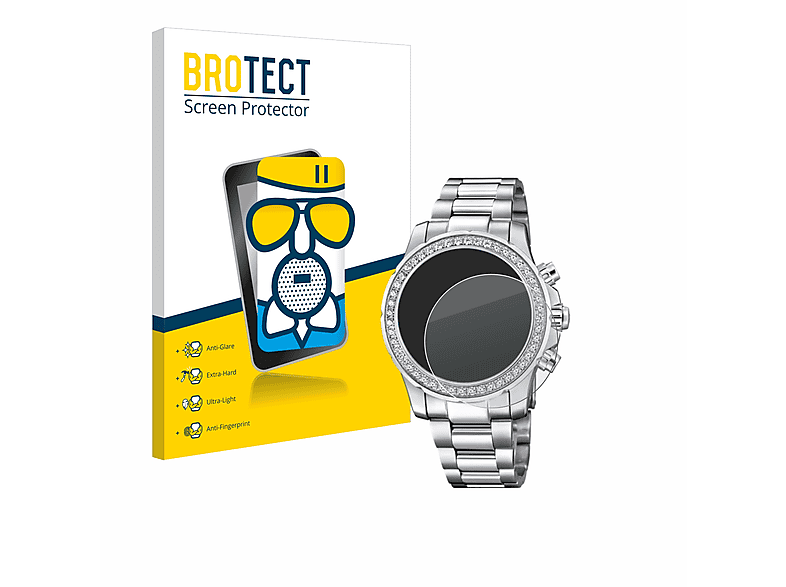 BROTECT Airglass matte Schutzfolie(für Jaguar Connected Lady Smartwatch (J980/3))