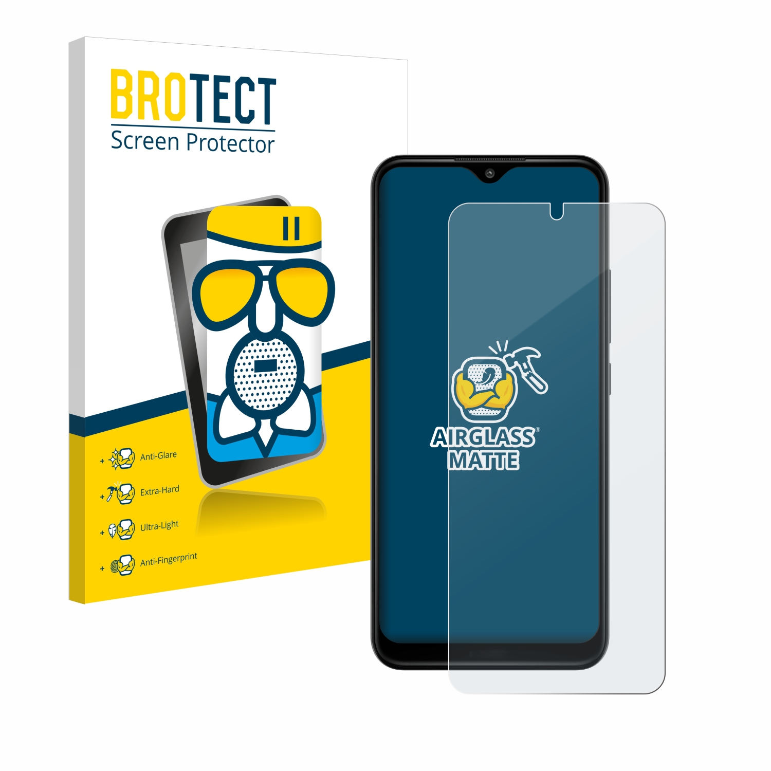 BROTECT Airglass C210) Nokia matte Schutzfolie(für