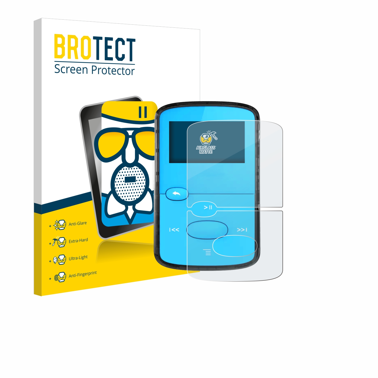 BROTECT Airglass matte SanDisk Schutzfolie(für Clip Jam)