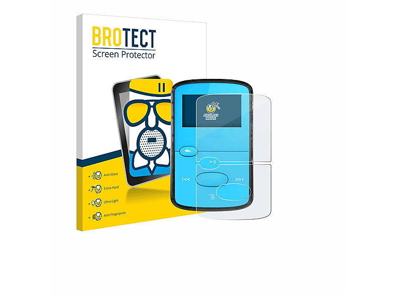 BROTECT Airglass matte SanDisk Schutzfolie(für Clip Jam)