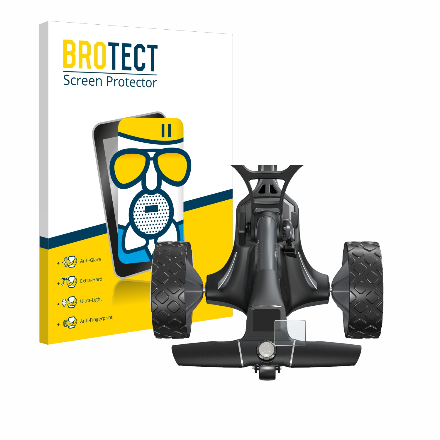 Trolley) Motocaddy BROTECT Airglass Electric Schutzfolie(für M7 matte GPS