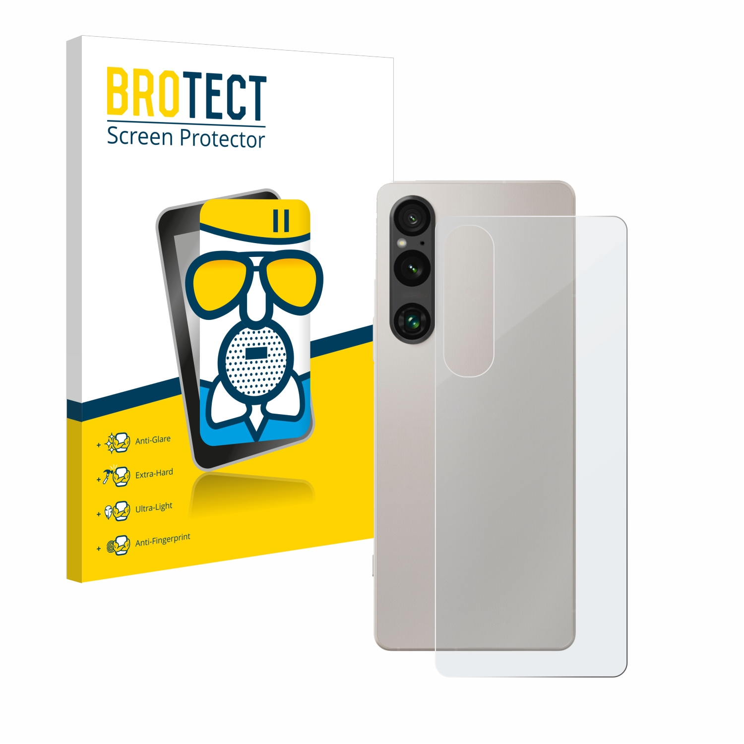 BROTECT Airglass matte Schutzfolie(für Sony V) Xperia 1