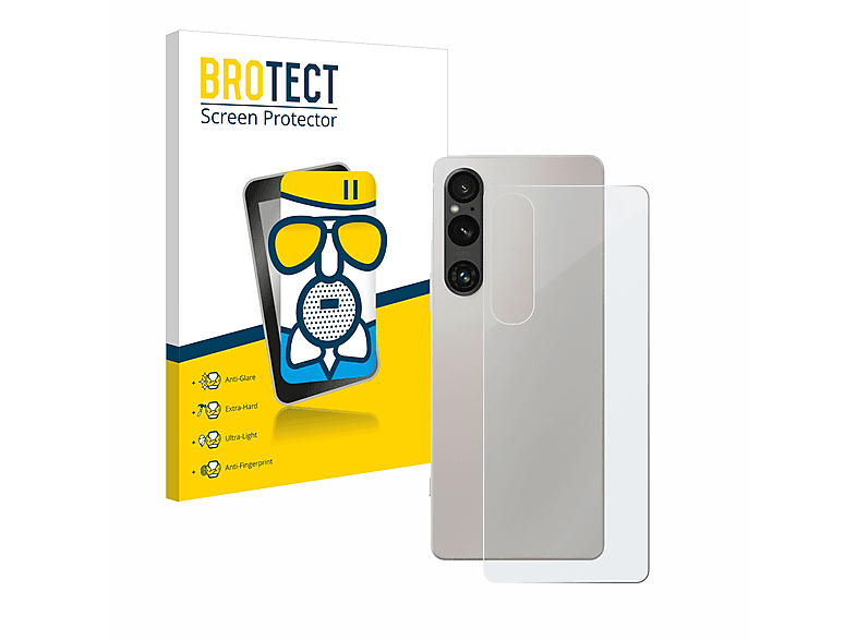 Airglass BROTECT Schutzfolie(für Sony V) 1 Xperia matte