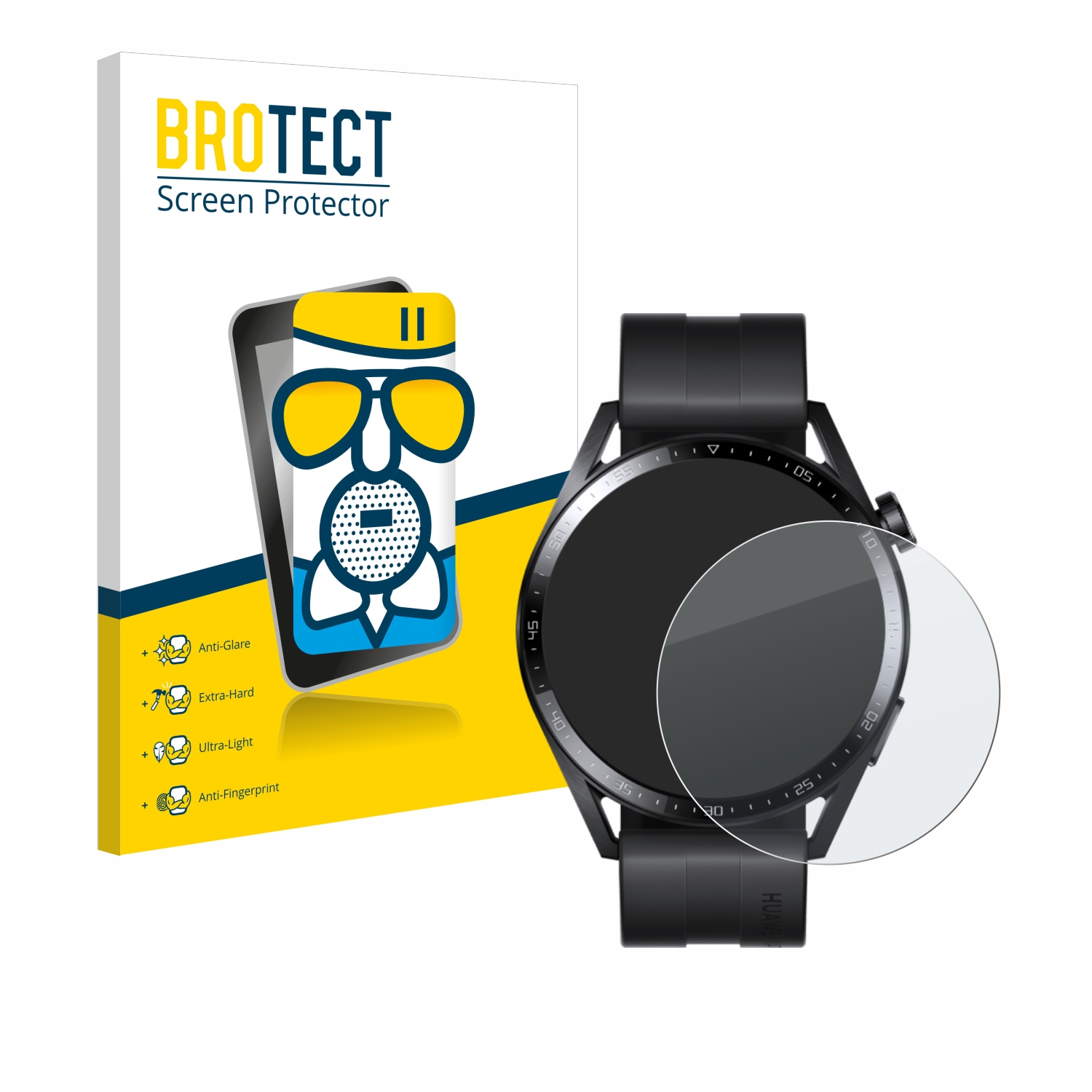 Watch Airglass GT mm)) (46 Schutzfolie(für 3 Huawei matte BROTECT