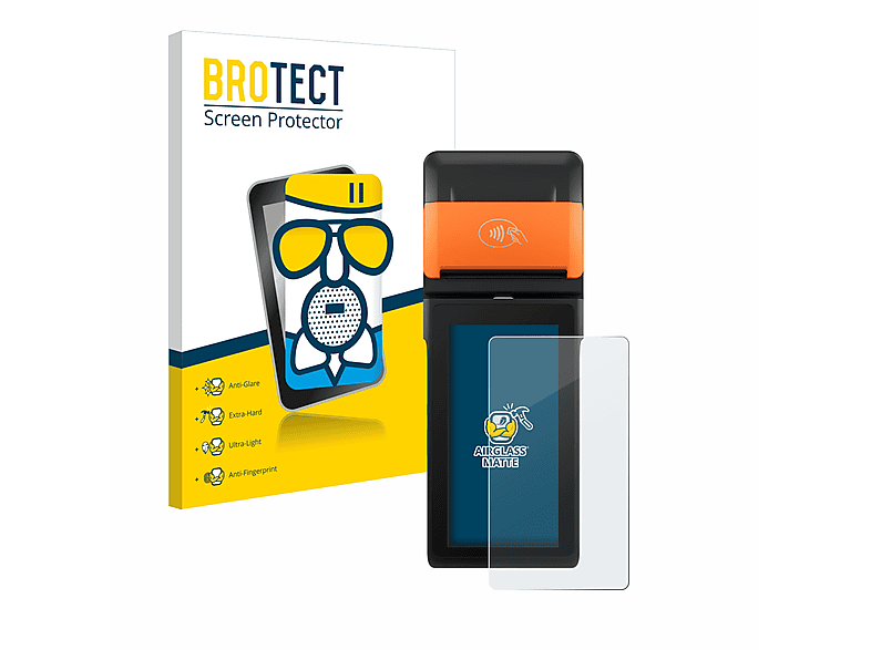 BROTECT Airglass matte Schutzfolie(für Sunmi P2 SE)