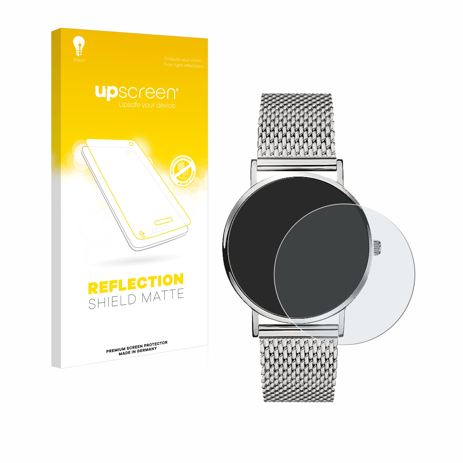 UPSCREEN entspiegelt matte Schutzfolie(für Mesh Case New (34 mm)) Liebeskind