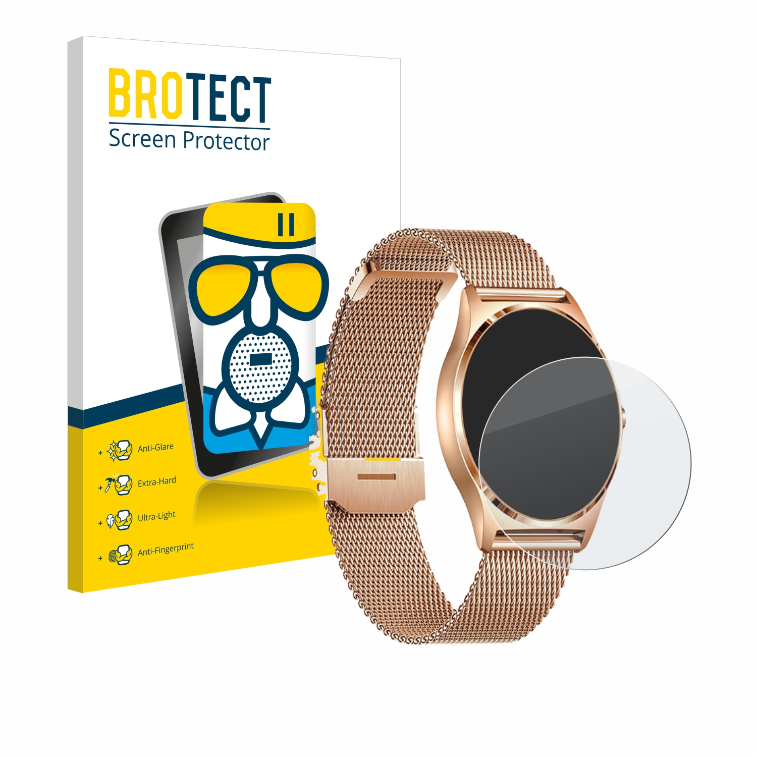BROTECT Airglass matte X-Watch Schutzfolie(für XC Xcoast Joli Pro)
