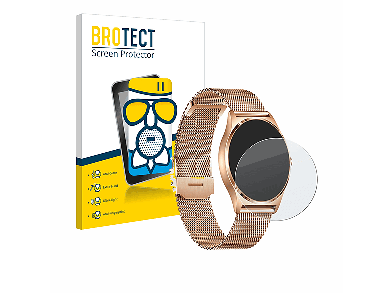 BROTECT Airglass matte X-Watch Schutzfolie(für XC Xcoast Joli Pro)