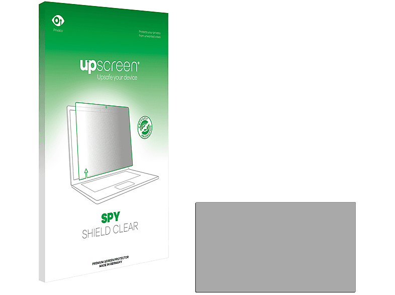 UPSCREEN Anti-Spy Schutzfolie(für Universal 35.6 cm (14 Zoll) [310 x 175 mm])