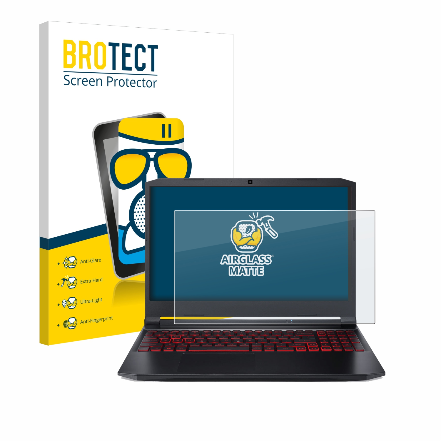 BROTECT Airglass matte Schutzfolie(für Acer 5 15,6\