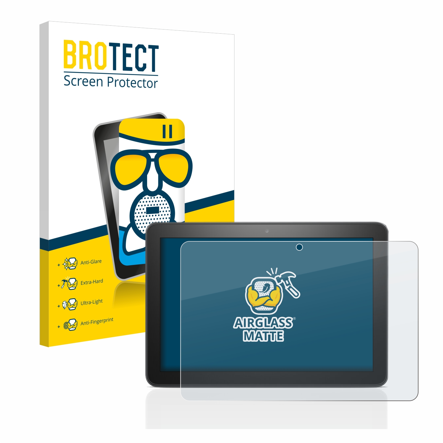 BROTECT Airglass matte Schutzfolie(für Amazon HD Fire 8 2020 (10. Gen.))
