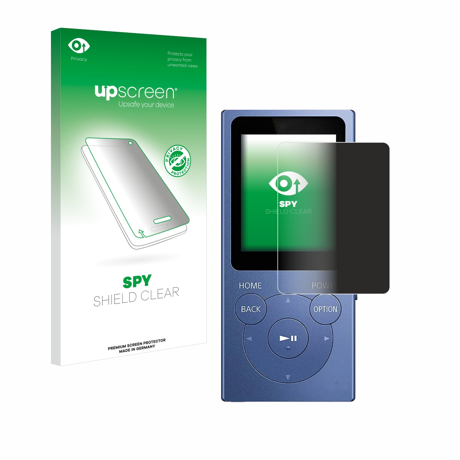 Schutzfolie(für Anti-Spy NW-E394) Walkman Sony UPSCREEN