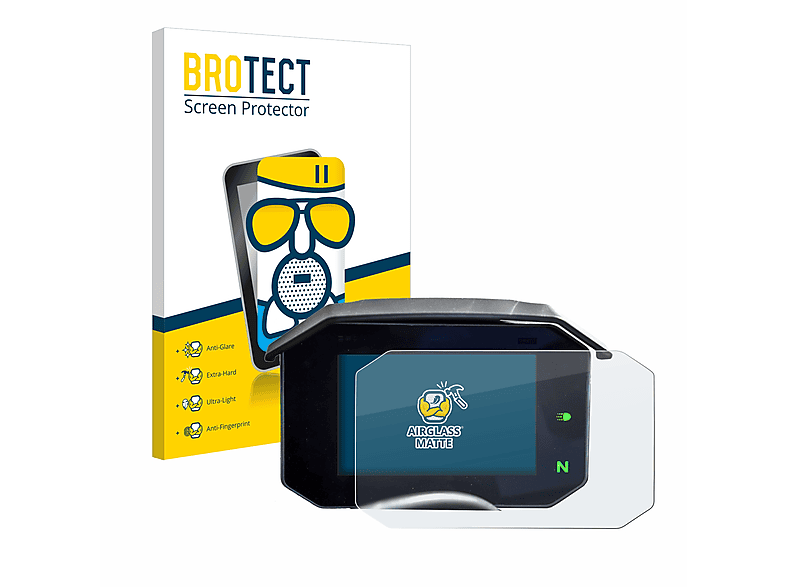 BROTECT Airglass matte Schutzfolie(für / Aprilia V4 2021-2023) RSV4 Tuono