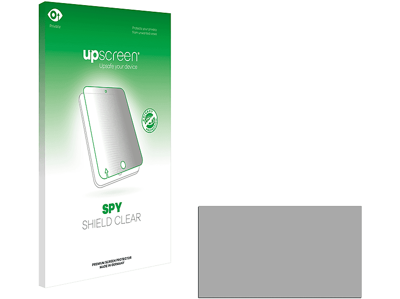 UPSCREEN Anti-Spy Schutzfolie(für Universal 31.8 cm (12.5 Zoll) [277 x 156 mm])