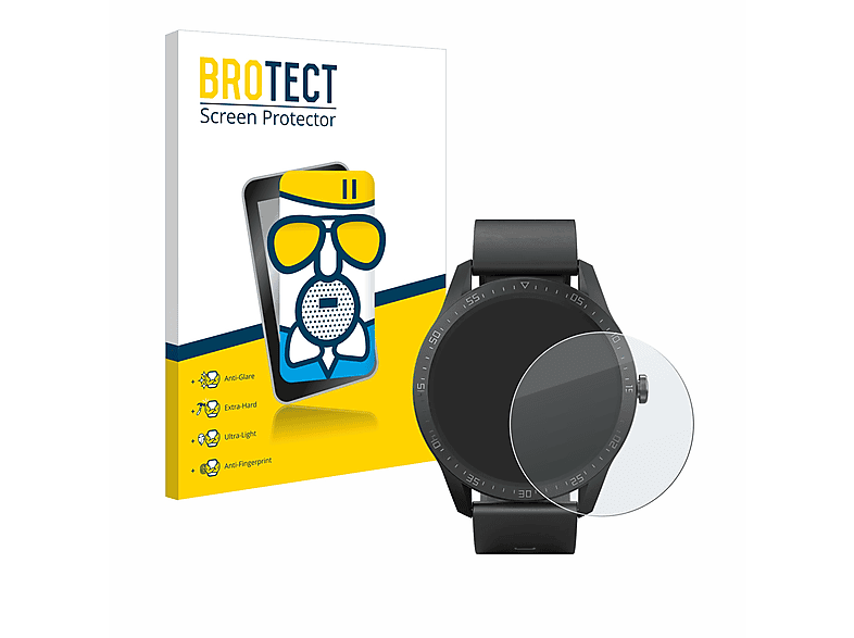 BROTECT Airglass matte Schutzfolie(für Fitness-Smartwatch) SilverCrest