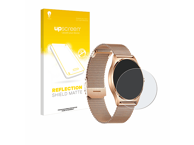 UPSCREEN entspiegelt matte Schutzfolie(für Xcoast X-Watch Joli XC Pro)